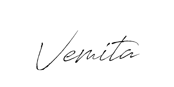 if you are searching for the best signature style for your name Vemita. so please give up your signature search. here we have designed multiple signature styles  using Antro_Vectra. Vemita signature style 6 images and pictures png