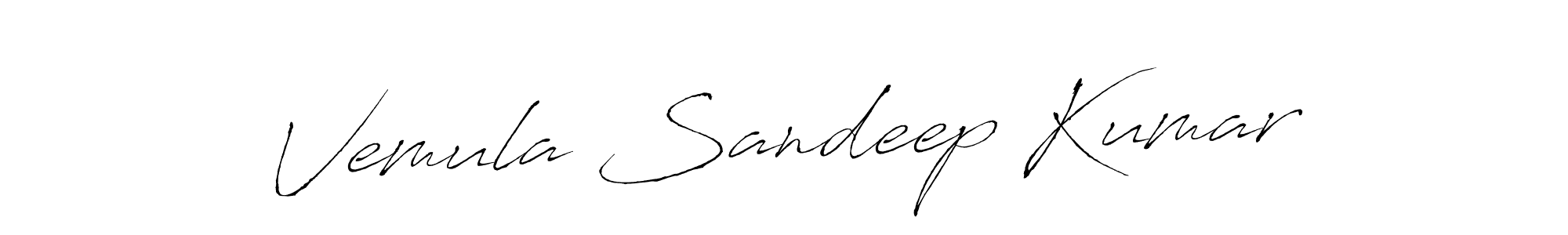 This is the best signature style for the Vemula Sandeep Kumar name. Also you like these signature font (Antro_Vectra). Mix name signature. Vemula Sandeep Kumar signature style 6 images and pictures png