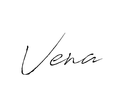 Design your own signature with our free online signature maker. With this signature software, you can create a handwritten (Antro_Vectra) signature for name Vena. Vena signature style 6 images and pictures png