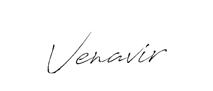 Create a beautiful signature design for name Venavir. With this signature (Antro_Vectra) fonts, you can make a handwritten signature for free. Venavir signature style 6 images and pictures png