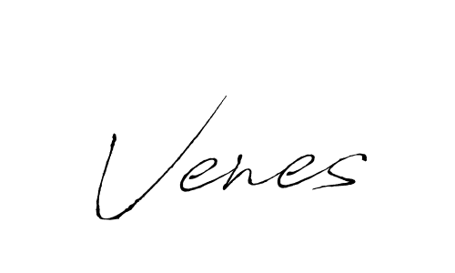 Create a beautiful signature design for name Venes. With this signature (Antro_Vectra) fonts, you can make a handwritten signature for free. Venes signature style 6 images and pictures png