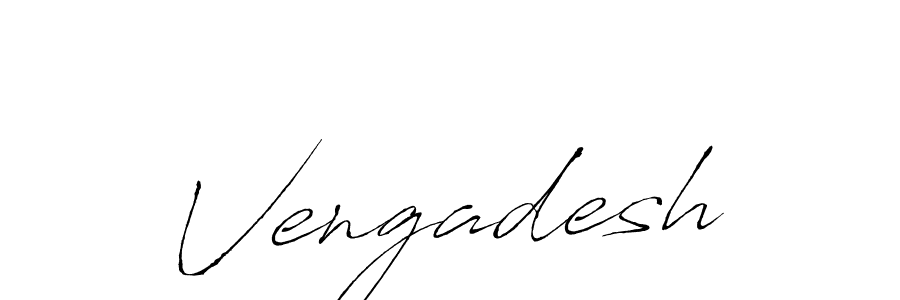 Make a beautiful signature design for name Vengadesh. With this signature (Antro_Vectra) style, you can create a handwritten signature for free. Vengadesh signature style 6 images and pictures png