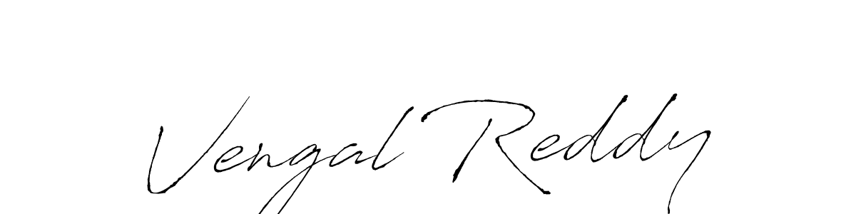 Make a beautiful signature design for name Vengal Reddy. With this signature (Antro_Vectra) style, you can create a handwritten signature for free. Vengal Reddy signature style 6 images and pictures png