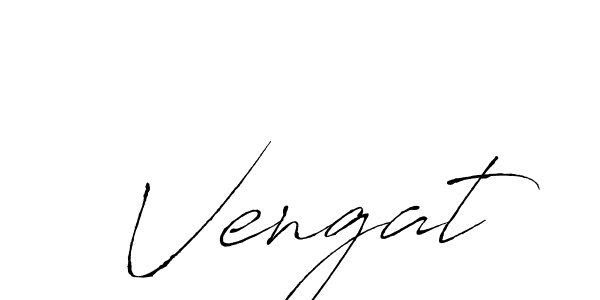 How to make Vengat signature? Antro_Vectra is a professional autograph style. Create handwritten signature for Vengat name. Vengat signature style 6 images and pictures png