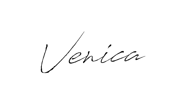The best way (Antro_Vectra) to make a short signature is to pick only two or three words in your name. The name Venica include a total of six letters. For converting this name. Venica signature style 6 images and pictures png