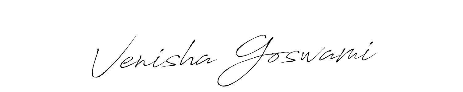 Antro_Vectra is a professional signature style that is perfect for those who want to add a touch of class to their signature. It is also a great choice for those who want to make their signature more unique. Get Venisha Goswami name to fancy signature for free. Venisha Goswami signature style 6 images and pictures png