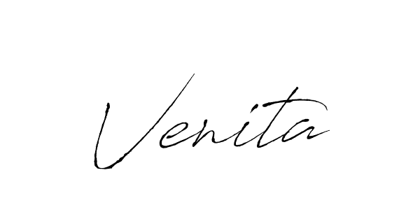 Best and Professional Signature Style for Venita. Antro_Vectra Best Signature Style Collection. Venita signature style 6 images and pictures png