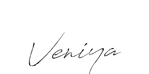 How to make Veniya signature? Antro_Vectra is a professional autograph style. Create handwritten signature for Veniya name. Veniya signature style 6 images and pictures png