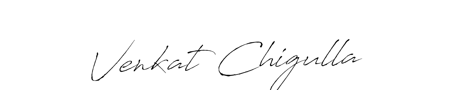 The best way (Antro_Vectra) to make a short signature is to pick only two or three words in your name. The name Venkat Chigulla include a total of six letters. For converting this name. Venkat Chigulla signature style 6 images and pictures png