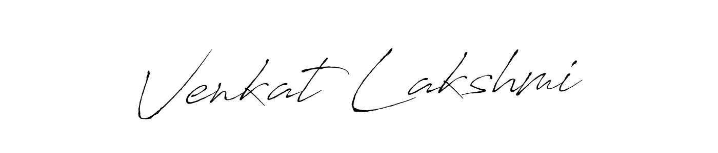 Use a signature maker to create a handwritten signature online. With this signature software, you can design (Antro_Vectra) your own signature for name Venkat Lakshmi. Venkat Lakshmi signature style 6 images and pictures png