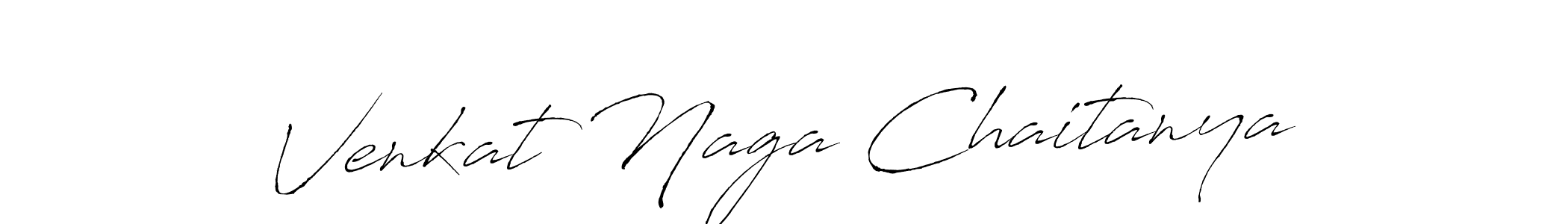 Create a beautiful signature design for name Venkat Naga Chaitanya. With this signature (Antro_Vectra) fonts, you can make a handwritten signature for free. Venkat Naga Chaitanya signature style 6 images and pictures png
