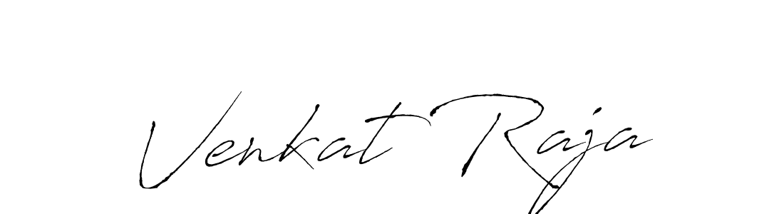 How to make Venkat Raja name signature. Use Antro_Vectra style for creating short signs online. This is the latest handwritten sign. Venkat Raja signature style 6 images and pictures png