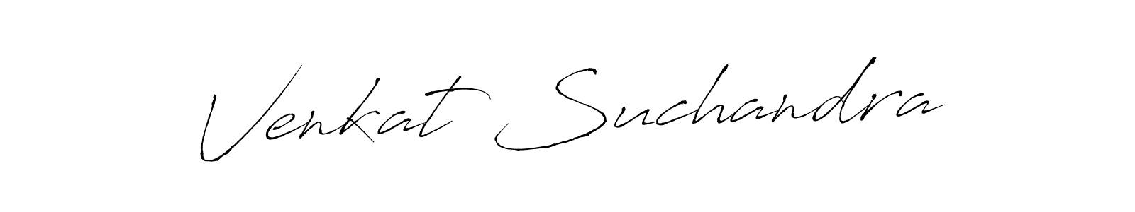 It looks lik you need a new signature style for name Venkat Suchandra. Design unique handwritten (Antro_Vectra) signature with our free signature maker in just a few clicks. Venkat Suchandra signature style 6 images and pictures png