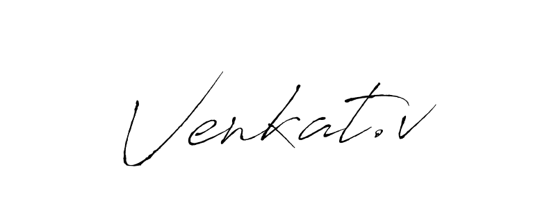Antro_Vectra is a professional signature style that is perfect for those who want to add a touch of class to their signature. It is also a great choice for those who want to make their signature more unique. Get Venkat.v name to fancy signature for free. Venkat.v signature style 6 images and pictures png