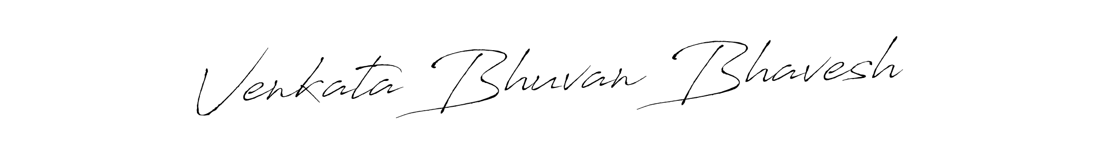 Venkata Bhuvan Bhavesh stylish signature style. Best Handwritten Sign (Antro_Vectra) for my name. Handwritten Signature Collection Ideas for my name Venkata Bhuvan Bhavesh. Venkata Bhuvan Bhavesh signature style 6 images and pictures png