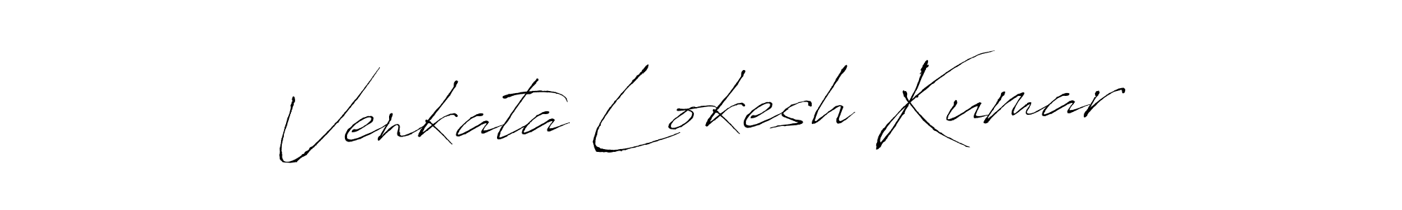 Use a signature maker to create a handwritten signature online. With this signature software, you can design (Antro_Vectra) your own signature for name Venkata Lokesh Kumar. Venkata Lokesh Kumar signature style 6 images and pictures png