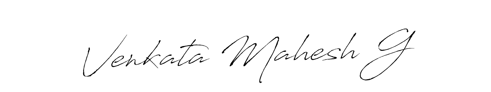 Make a short Venkata Mahesh G signature style. Manage your documents anywhere anytime using Antro_Vectra. Create and add eSignatures, submit forms, share and send files easily. Venkata Mahesh G signature style 6 images and pictures png
