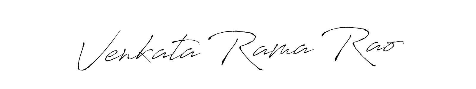 It looks lik you need a new signature style for name Venkata Rama Rao. Design unique handwritten (Antro_Vectra) signature with our free signature maker in just a few clicks. Venkata Rama Rao signature style 6 images and pictures png