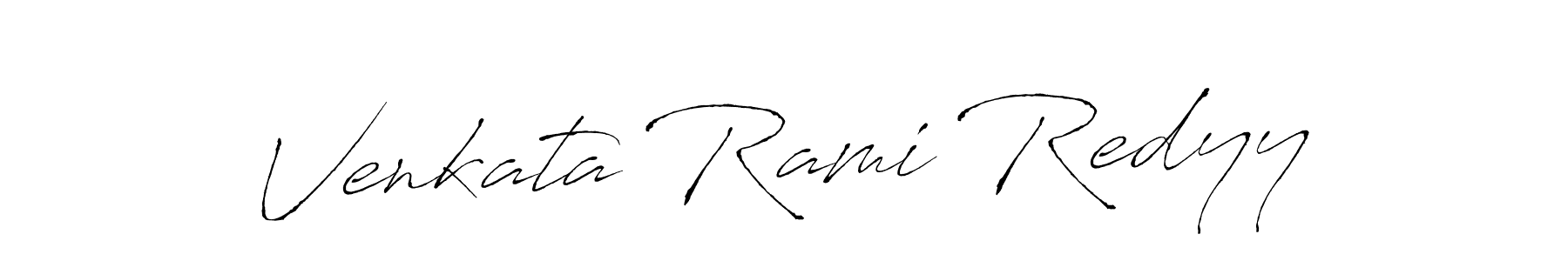 You can use this online signature creator to create a handwritten signature for the name Venkata Rami Redyy. This is the best online autograph maker. Venkata Rami Redyy signature style 6 images and pictures png