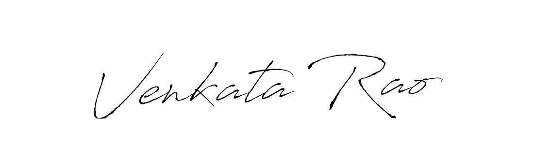 Design your own signature with our free online signature maker. With this signature software, you can create a handwritten (Antro_Vectra) signature for name Venkata Rao. Venkata Rao signature style 6 images and pictures png
