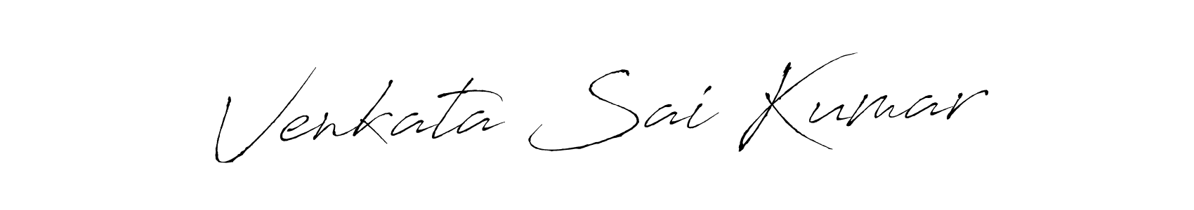 How to make Venkata Sai Kumar signature? Antro_Vectra is a professional autograph style. Create handwritten signature for Venkata Sai Kumar name. Venkata Sai Kumar signature style 6 images and pictures png