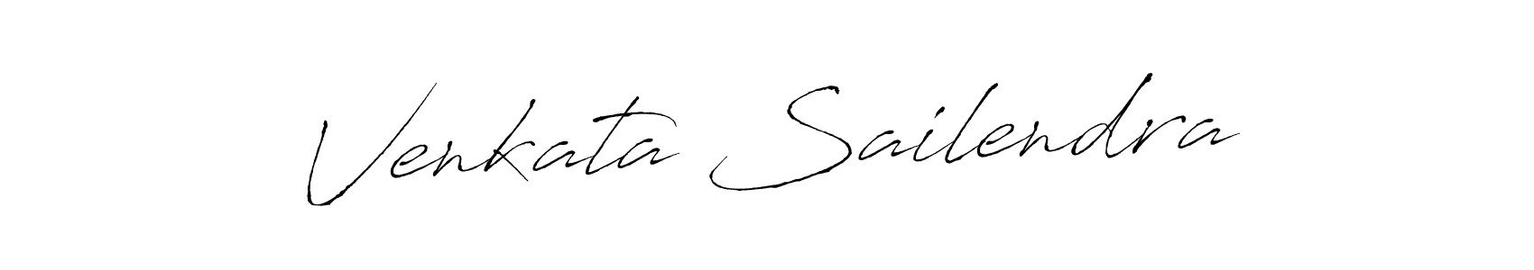It looks lik you need a new signature style for name Venkata Sailendra. Design unique handwritten (Antro_Vectra) signature with our free signature maker in just a few clicks. Venkata Sailendra signature style 6 images and pictures png