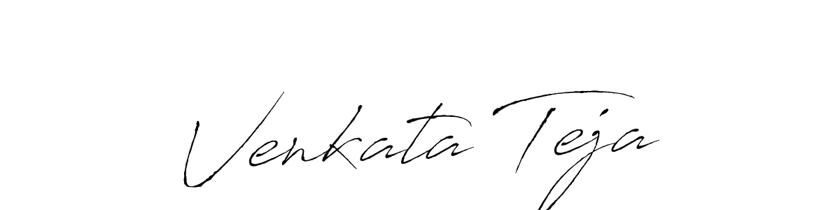 Use a signature maker to create a handwritten signature online. With this signature software, you can design (Antro_Vectra) your own signature for name Venkata Teja. Venkata Teja signature style 6 images and pictures png