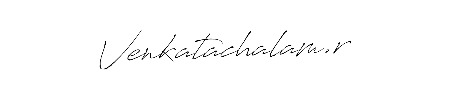 Venkatachalam.r stylish signature style. Best Handwritten Sign (Antro_Vectra) for my name. Handwritten Signature Collection Ideas for my name Venkatachalam.r. Venkatachalam.r signature style 6 images and pictures png