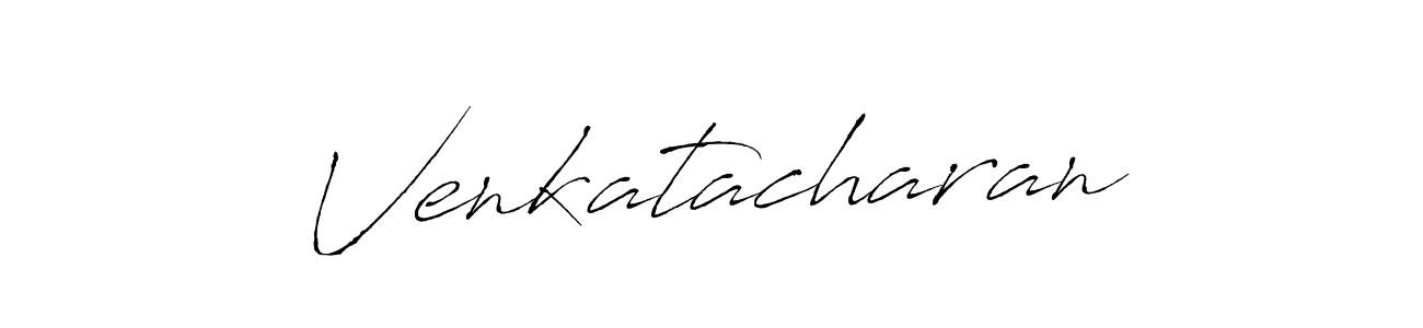 You should practise on your own different ways (Antro_Vectra) to write your name (Venkatacharan) in signature. don't let someone else do it for you. Venkatacharan signature style 6 images and pictures png
