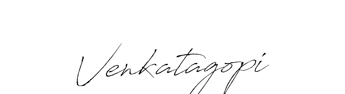 Antro_Vectra is a professional signature style that is perfect for those who want to add a touch of class to their signature. It is also a great choice for those who want to make their signature more unique. Get Venkatagopi name to fancy signature for free. Venkatagopi signature style 6 images and pictures png