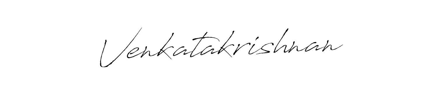 Use a signature maker to create a handwritten signature online. With this signature software, you can design (Antro_Vectra) your own signature for name Venkatakrishnan. Venkatakrishnan signature style 6 images and pictures png