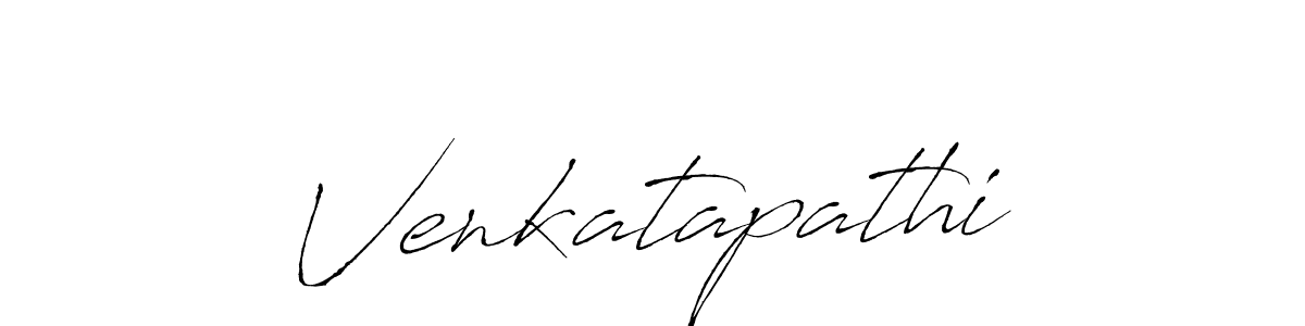 How to make Venkatapathi name signature. Use Antro_Vectra style for creating short signs online. This is the latest handwritten sign. Venkatapathi signature style 6 images and pictures png