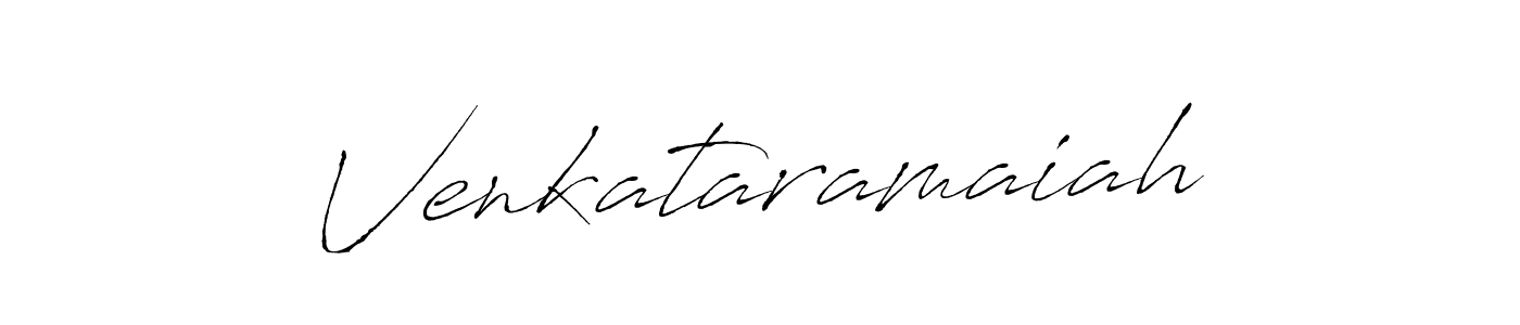 Use a signature maker to create a handwritten signature online. With this signature software, you can design (Antro_Vectra) your own signature for name Venkataramaiah. Venkataramaiah signature style 6 images and pictures png