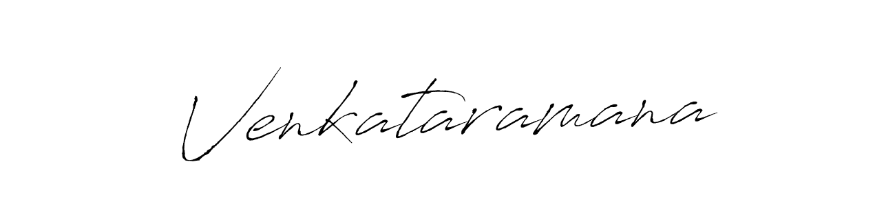 Make a beautiful signature design for name Venkataramana. With this signature (Antro_Vectra) style, you can create a handwritten signature for free. Venkataramana signature style 6 images and pictures png