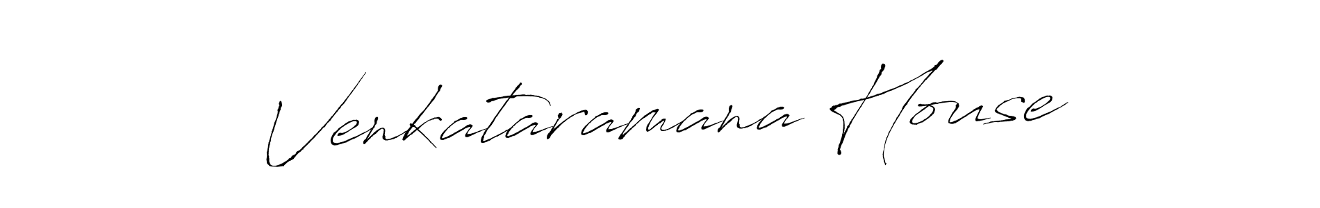 Make a beautiful signature design for name Venkataramana House. With this signature (Antro_Vectra) style, you can create a handwritten signature for free. Venkataramana House signature style 6 images and pictures png