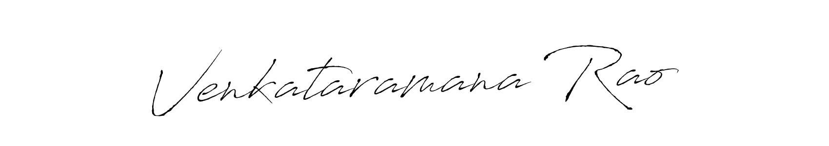 Venkataramana Rao stylish signature style. Best Handwritten Sign (Antro_Vectra) for my name. Handwritten Signature Collection Ideas for my name Venkataramana Rao. Venkataramana Rao signature style 6 images and pictures png