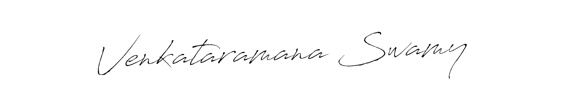 Make a beautiful signature design for name Venkataramana Swamy. With this signature (Antro_Vectra) style, you can create a handwritten signature for free. Venkataramana Swamy signature style 6 images and pictures png