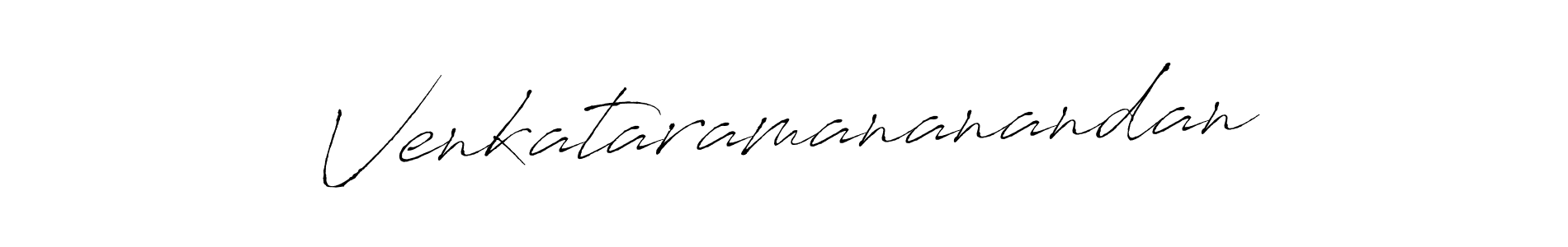 Create a beautiful signature design for name Venkataramananandan. With this signature (Antro_Vectra) fonts, you can make a handwritten signature for free. Venkataramananandan signature style 6 images and pictures png