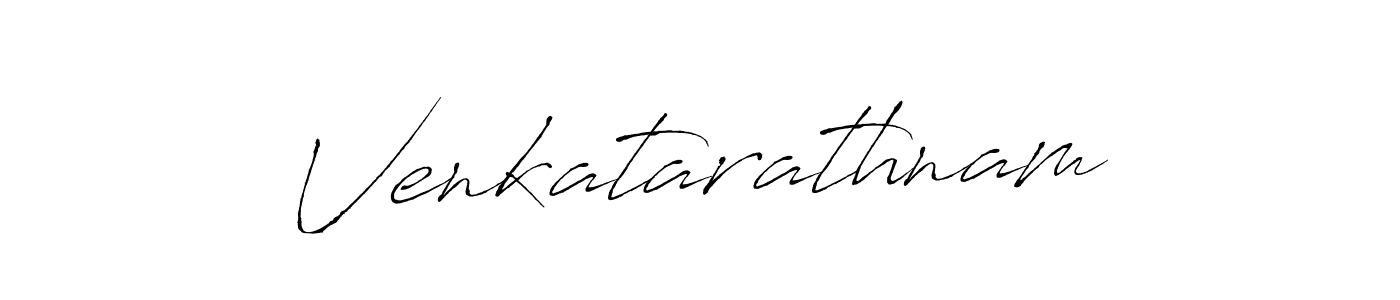 Design your own signature with our free online signature maker. With this signature software, you can create a handwritten (Antro_Vectra) signature for name Venkatarathnam. Venkatarathnam signature style 6 images and pictures png