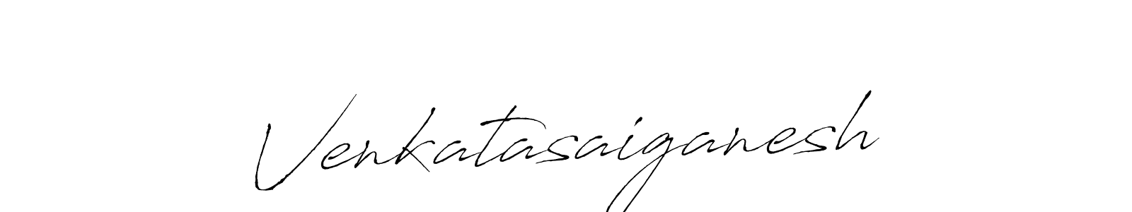 Create a beautiful signature design for name Venkatasaiganesh. With this signature (Antro_Vectra) fonts, you can make a handwritten signature for free. Venkatasaiganesh signature style 6 images and pictures png