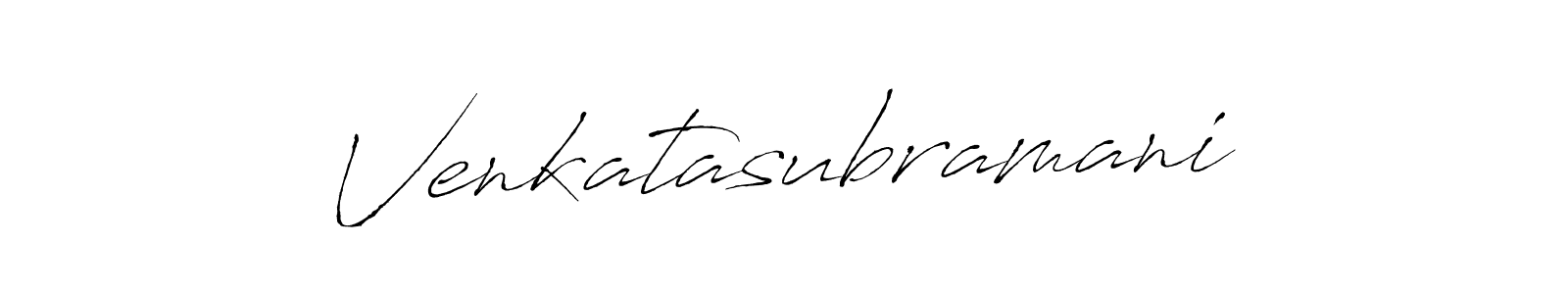 It looks lik you need a new signature style for name Venkatasubramani. Design unique handwritten (Antro_Vectra) signature with our free signature maker in just a few clicks. Venkatasubramani signature style 6 images and pictures png