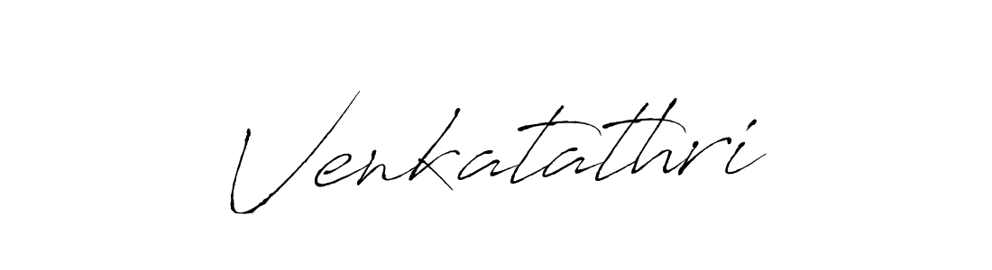 Make a beautiful signature design for name Venkatathri. With this signature (Antro_Vectra) style, you can create a handwritten signature for free. Venkatathri signature style 6 images and pictures png