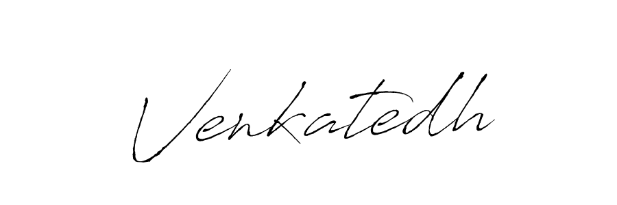 How to make Venkatedh signature? Antro_Vectra is a professional autograph style. Create handwritten signature for Venkatedh name. Venkatedh signature style 6 images and pictures png