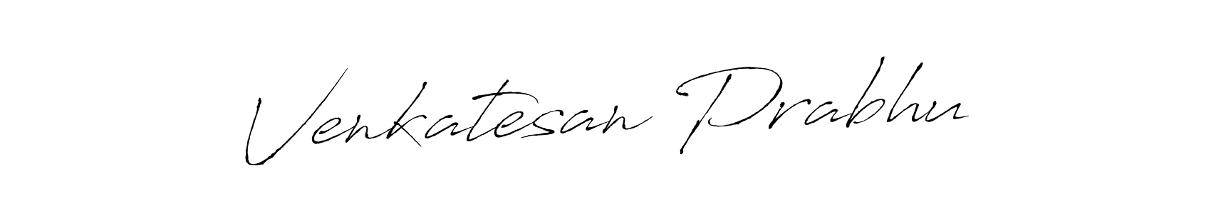 Design your own signature with our free online signature maker. With this signature software, you can create a handwritten (Antro_Vectra) signature for name Venkatesan Prabhu. Venkatesan Prabhu signature style 6 images and pictures png