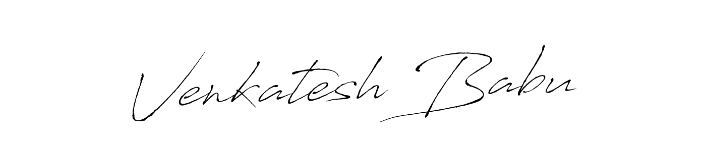 You should practise on your own different ways (Antro_Vectra) to write your name (Venkatesh Babu) in signature. don't let someone else do it for you. Venkatesh Babu signature style 6 images and pictures png