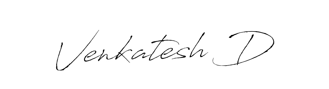 Use a signature maker to create a handwritten signature online. With this signature software, you can design (Antro_Vectra) your own signature for name Venkatesh D. Venkatesh D signature style 6 images and pictures png