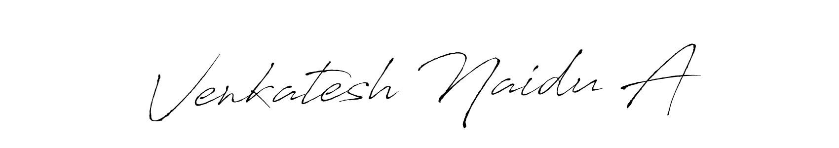 Make a short Venkatesh Naidu A signature style. Manage your documents anywhere anytime using Antro_Vectra. Create and add eSignatures, submit forms, share and send files easily. Venkatesh Naidu A signature style 6 images and pictures png