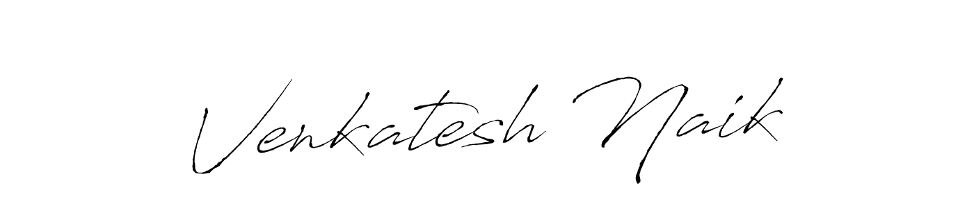 Design your own signature with our free online signature maker. With this signature software, you can create a handwritten (Antro_Vectra) signature for name Venkatesh Naik. Venkatesh Naik signature style 6 images and pictures png