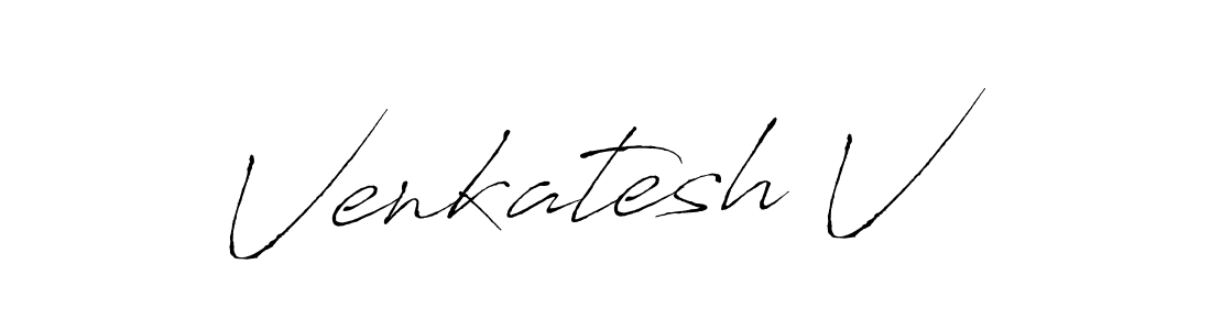 It looks lik you need a new signature style for name Venkatesh V. Design unique handwritten (Antro_Vectra) signature with our free signature maker in just a few clicks. Venkatesh V signature style 6 images and pictures png