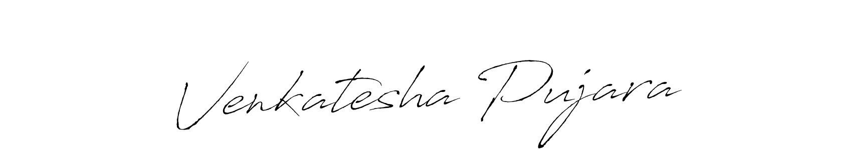 Use a signature maker to create a handwritten signature online. With this signature software, you can design (Antro_Vectra) your own signature for name Venkatesha Pujara. Venkatesha Pujara signature style 6 images and pictures png